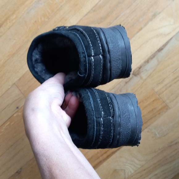 NWOT Leather Suede Sheepskin Lining, TPR Sole, Clogs Size EUR 38/US 6L NWOT - Picture 7 of 11